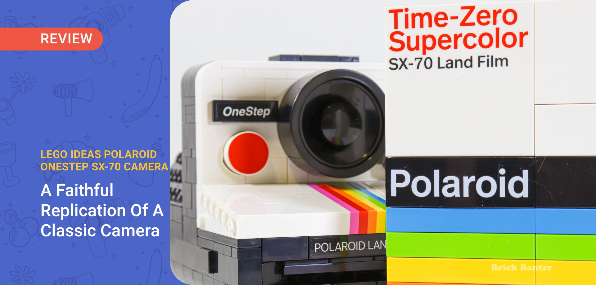 Review: LEGO Ideas Polaroid Camera 21345