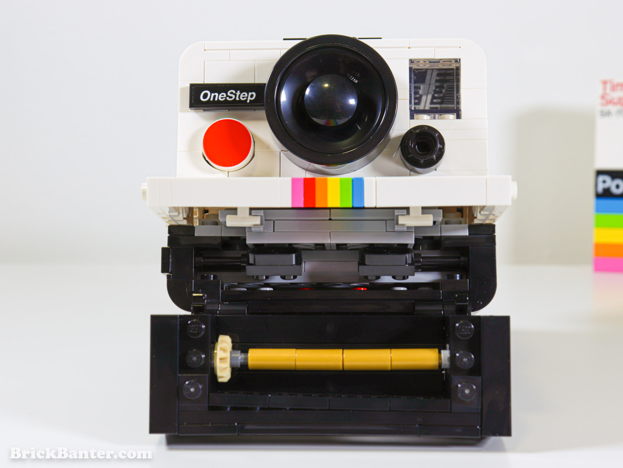 Sneak peek at the LEGO Ideas 21345 Polaroid OneStep camera, set to be  released January 2024! - Jay's Brick Blog