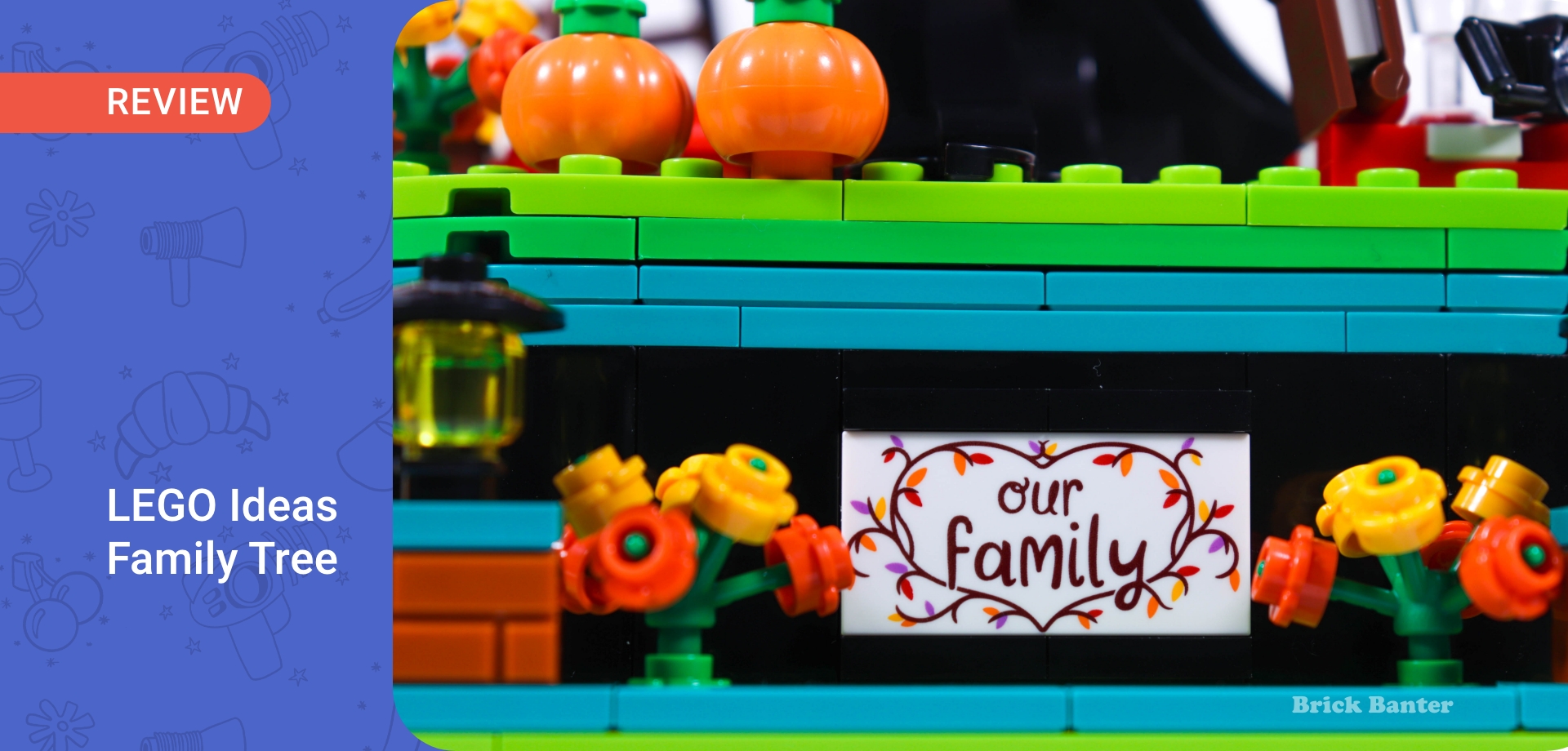 Review LEGO Ideas Family Tree 21346