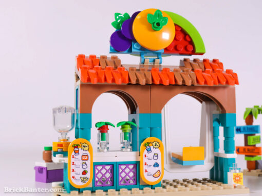 LEGO Friends Beach Smoothie Stand 42625 New Release Review Brick Banter - 2024 May 1500 x 1126