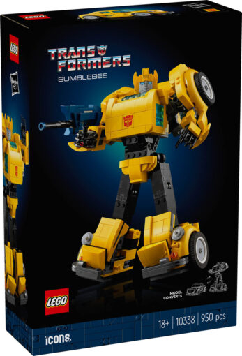 LEGO Icons Transformers Bumblebee 10338 New Release Review Brick Banter