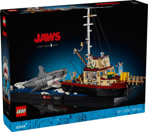 LEGO Ideas JAWS 21350 New Release Review Brick Banter - 2024 July Box image