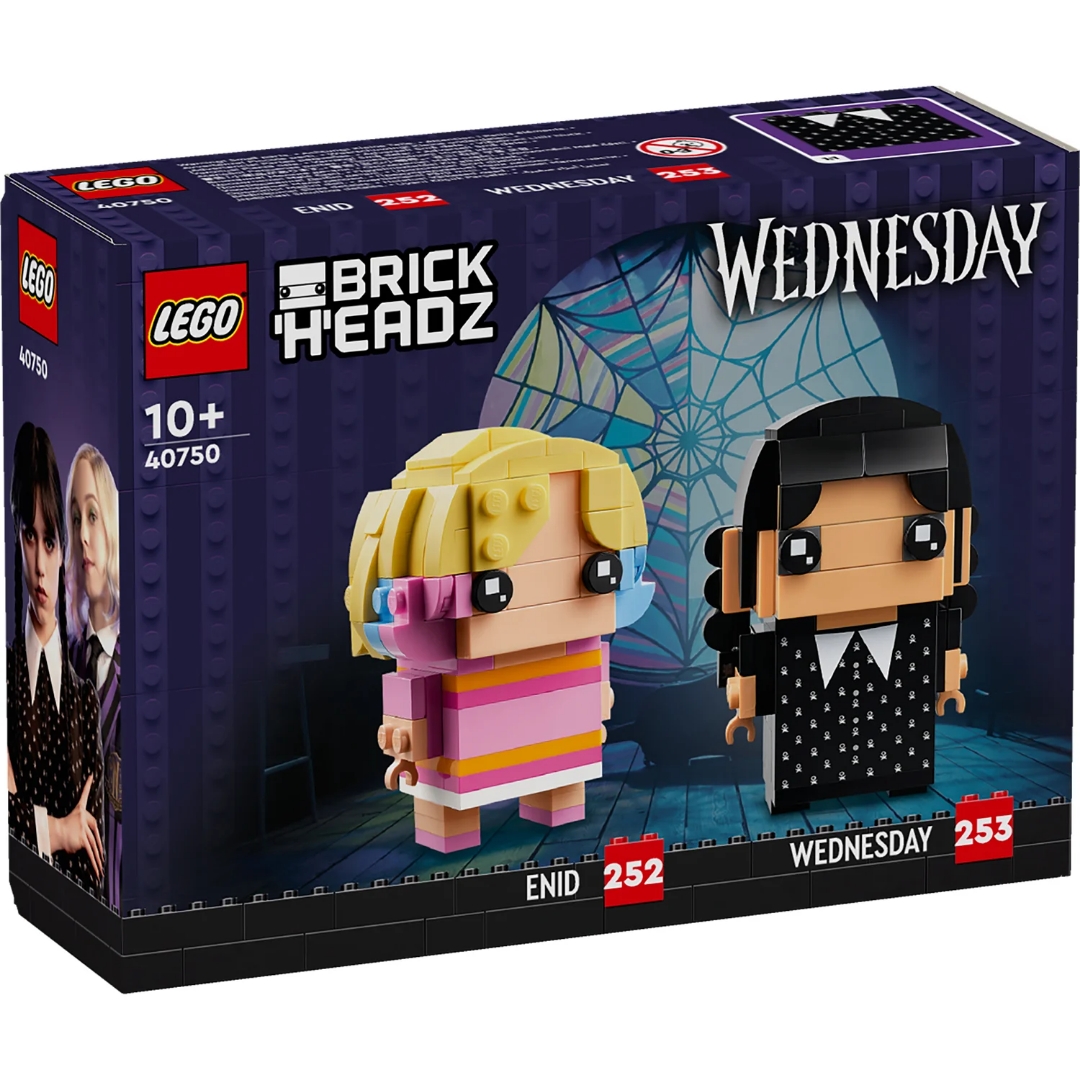 LEGO BrickHeadz Wednesday & Enid 40750 Box