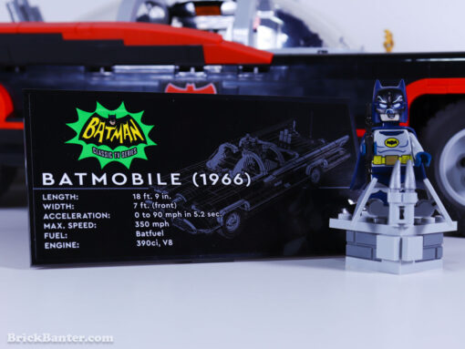 LEGO DC Batman The Classic TV Series Batmobile 76238 New Release Review Brick Banter