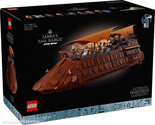 LEGO Star Wars Jabbas Sail Barge UCS 75397 New Release Review Brick Banter - 2024