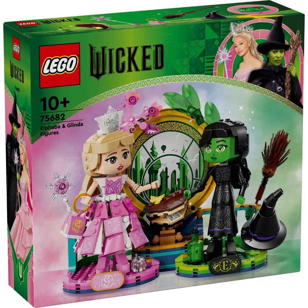 LEGO Wicked Elphaba & Glinda Figures 75682 Box