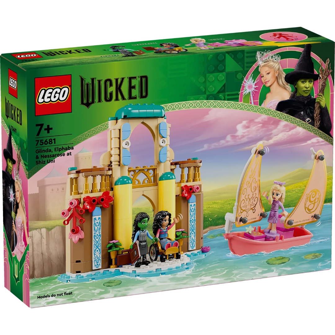 LEGO Wicked Glinda, Elphaba & Nessarose at Shiz University 75681 Box