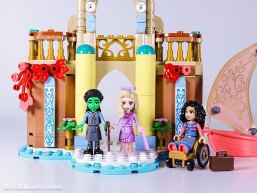 LEGO Wicked Glinda Elphaba Nessarose at Shiz University 75681 New Release Review Brick Banter