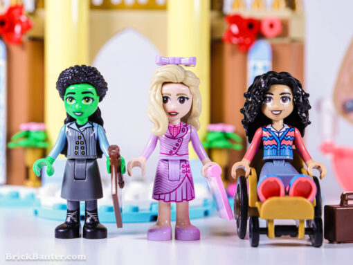 LEGO Wicked Glinda Elphaba Nessarose at Shiz University 75681 New Release Review Brick Banter