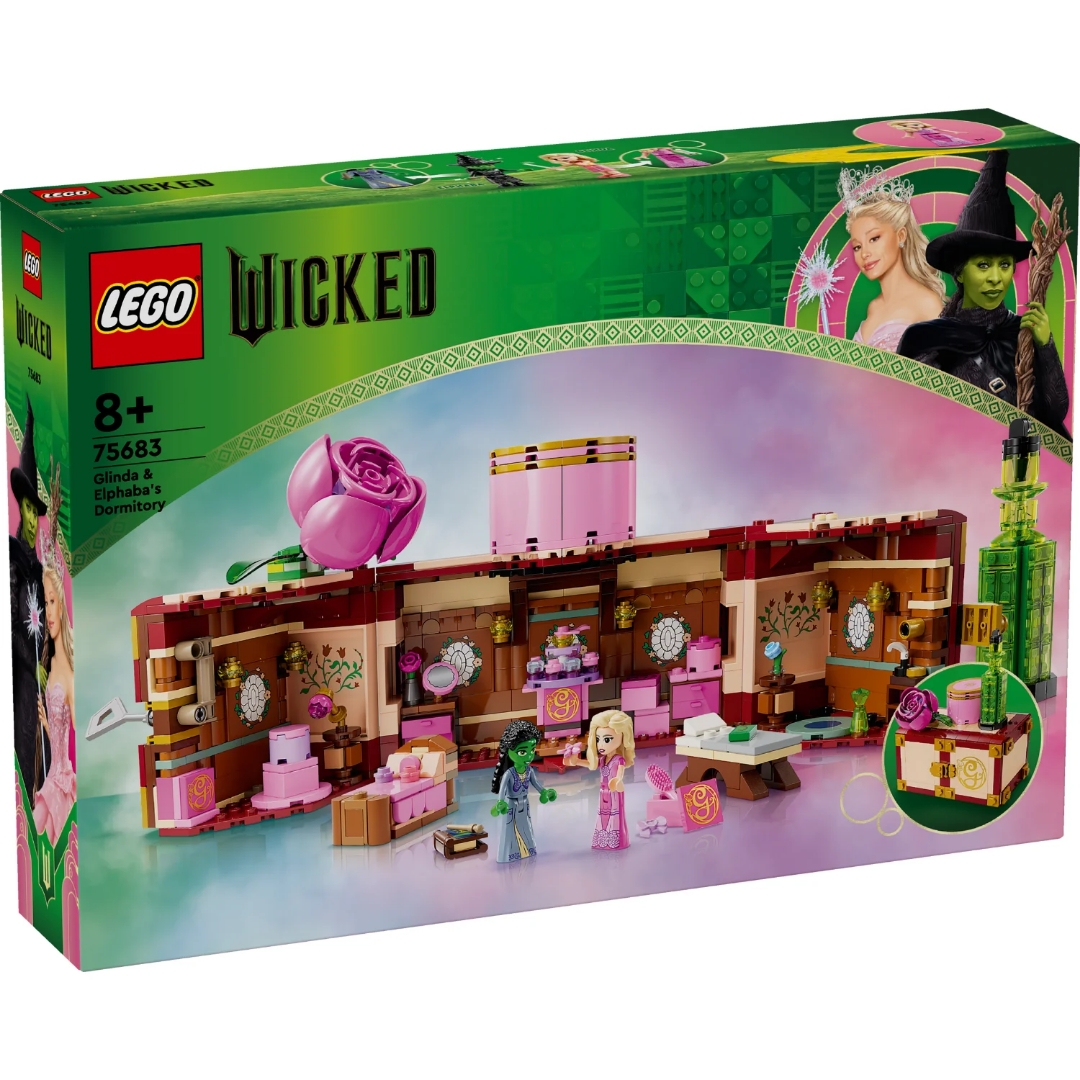 LEGO Wicked Glinda & Elphaba’s Dormitory 75683 Box