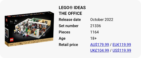 21336 LEGO Ideas The Office Retiring LEGO Sets 2024 Brick Banter