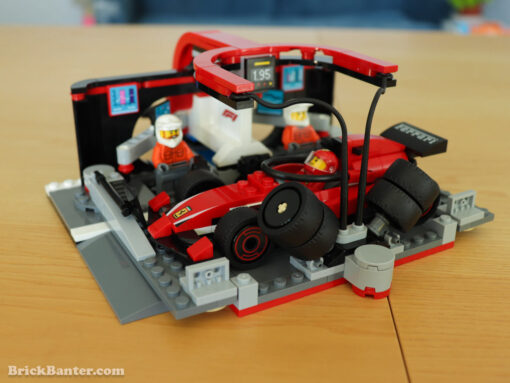 LEGO® City F1® Pit Stop & Pit Crew with Ferrari Car - 60443 - New release January 2025 - Brick Banter review