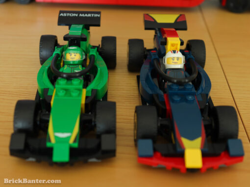 LEGO® City F1® Truck with RB20 & AMR24 F1® Cars - 60445 - New release January 2025 - Brick Banter review