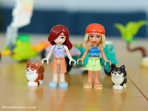 LEGO® Friends Surfing Dogs and Scooter Adventure - 42641 - New release January 2025 - Brick Banter review