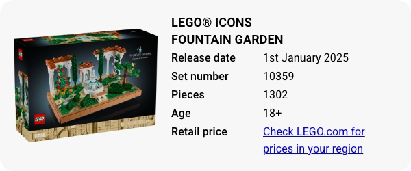 LEGO® Icons Leonardo da Vinci’s Flying Machine 10363 January 2025 - W