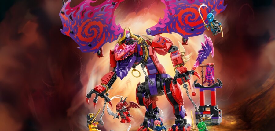 LEGO NINJAGO Thunderfang Dragon of Chaos 71832 - March 2025