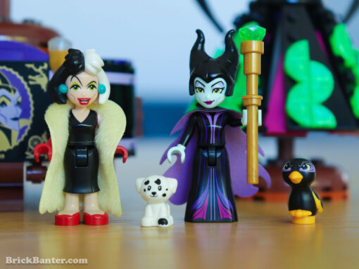 LEGO Disney Maleficent's and Cruella De Vil's Dresses 43262 New Release Review Brick Banter March 2025