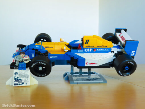 LEGO ICONS Williams Racing FW14B & Nigel Mansell 10353 Review New Release Review Brick Banter - March 2025