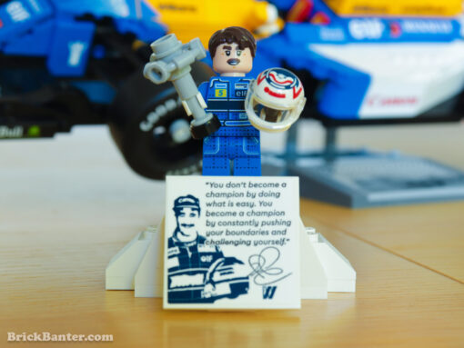 LEGO ICONS Williams Racing FW14B & Nigel Mansell 10353 Review New Release Review Brick Banter - March 2025