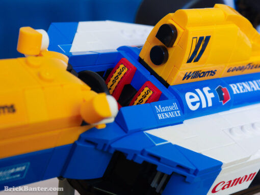 LEGO ICONS Williams Racing FW14B & Nigel Mansell 10353 Review New Release Review Brick Banter - March 2025