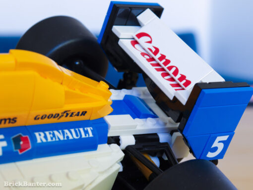 LEGO ICONS Williams Racing FW14B & Nigel Mansell 10353 Review New Release Review Brick Banter - March 2025