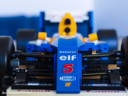 LEGO ICONS Williams Racing FW14B & Nigel Mansell 10353 Review New Release Review Brick Banter - March 2025