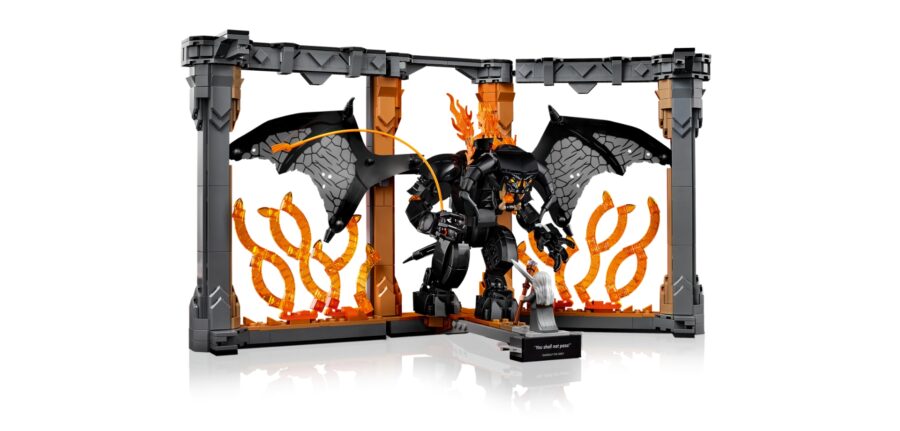 News: LEGO Icons The Lord of the Rings: Balrog Book Nook – 10367