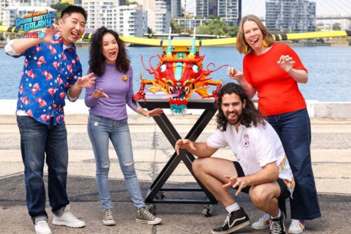 Dai & Jiayuan and Gabby & Owen - LEGO Masters Australia Season 7 Episode 2 - Team Birdman Challenge - S07E02 - Brick Banter - 2025 June