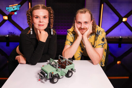 Oskari & Aura - Finland - LEGO Masters Australia Season 7 Episode 9 - Movie Magic - S07E09 - Brick Banter - 2025 June