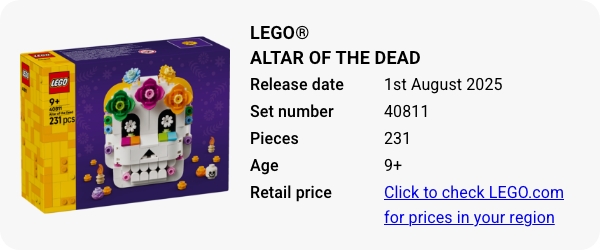 40811 LEGO® Altar of the Dead