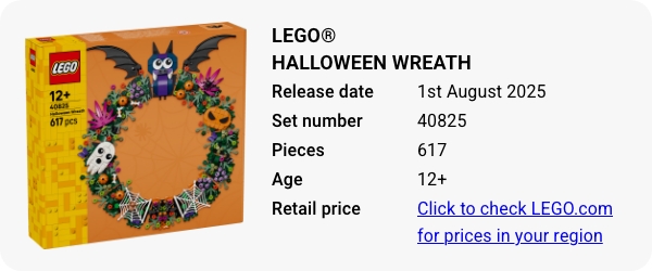 40825 LEGO® Halloween Wreath