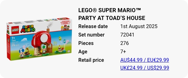 72041 LEGO® Super Mario™ Party at Toad’s House