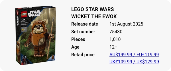75430 LEGO Star Wars Wicket the Ewok - W