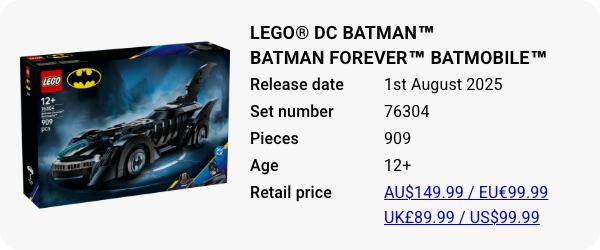 76304 LEGO® DC Batman™ Batman Forever™ Batmobile™