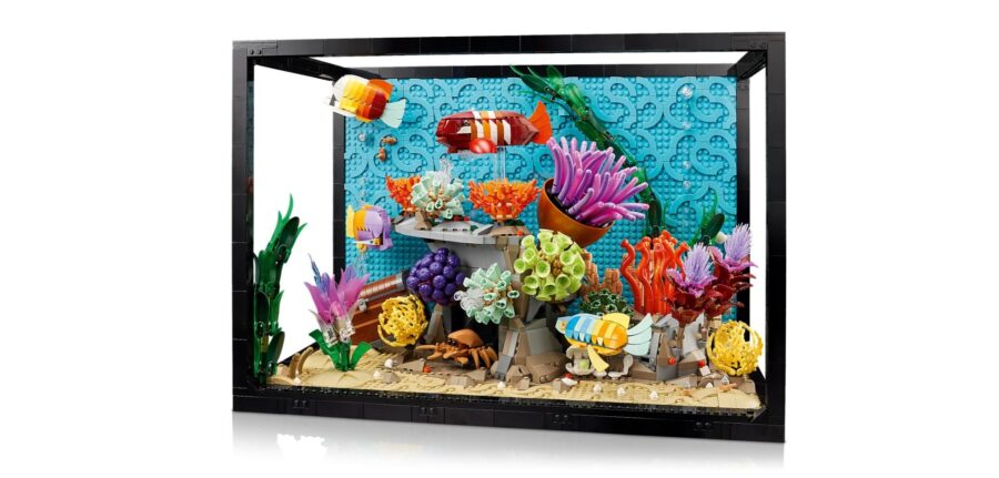 News: LEGO Icons Tropical Aquarium releasing 13th November (10366) 10366 LEGO Icons Tropical Aquarium Cover Web