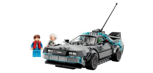 77256 LEGO Speed Champions Time Machine from Back to the Future Cover Web