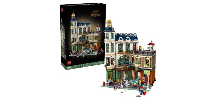 11317 LEGO Icons Shopping Street Modular January 2026 New Release Review Brick Banter
