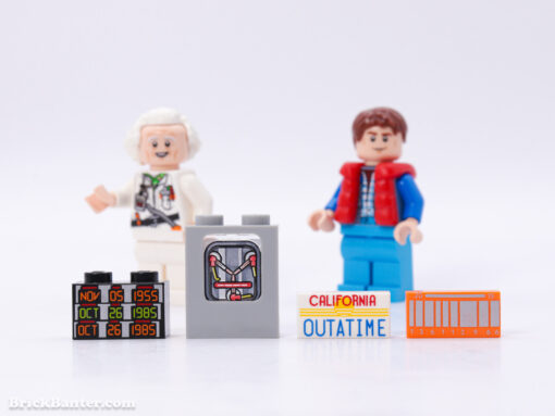 77256 LEGO Speed Champions Time Machine Back to the Future New Release Review Brick Banter - 2025 November 1500 x 1126