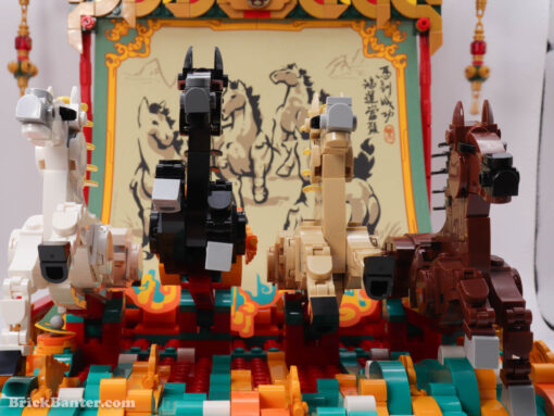 80119 LEGO Spring Festival Galloping Horse Canvas Chinese new year New Release Review Brick Banter - 2025 November 1500 x 1126