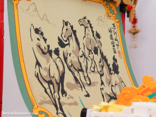 80119 LEGO Spring Festival Galloping Horse Canvas Chinese new year New Release Review Brick Banter - 2025 November 1500 x 1126