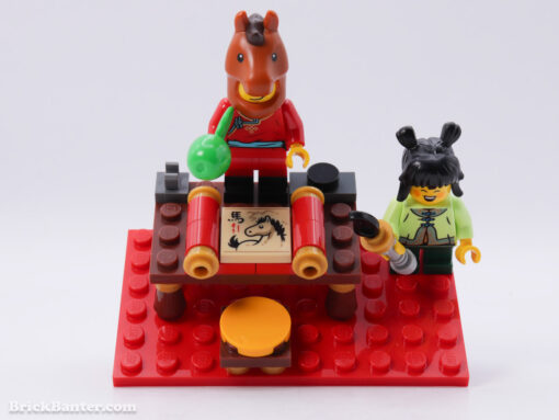 80119 LEGO Spring Festival Galloping Horse Canvas Chinese new year New Release Review Brick Banter - 2025 November 1500 x 1126