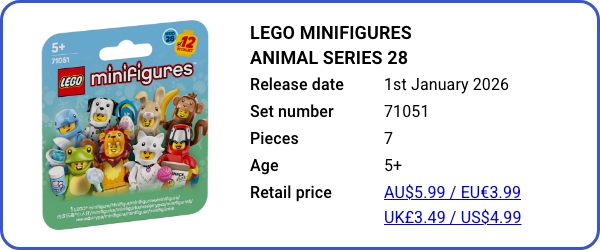 71051 LEGO Minifigures Animal Series 28