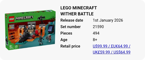 LEGO 21590 - LEGO Minecraft Wither Battle