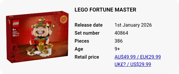 LEGO 40864 - LEGO Fortune Master