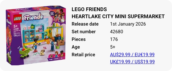 LEGO 42680 - LEGO Friends Heartlake City Mini Supermarket