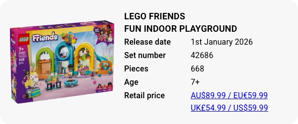 LEGO 42686 - LEGO Friends Fun Indoor Playground