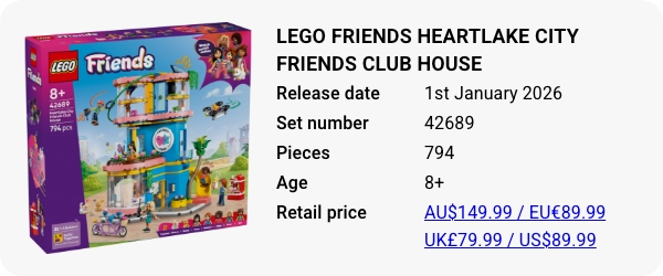 LEGO 42689 - LEGO Friends Heartlake City Friends Club House