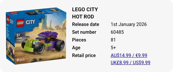 LEGO 60485 - LEGO City Hot Rod