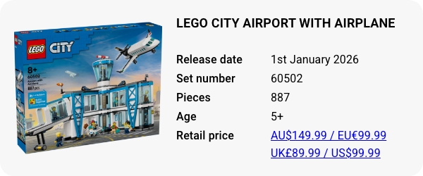 LEGO 60502 - LEGO City Airport with Airplane