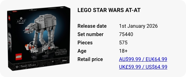 LEGO 75440 - LEGO Star Wars AT-AT
